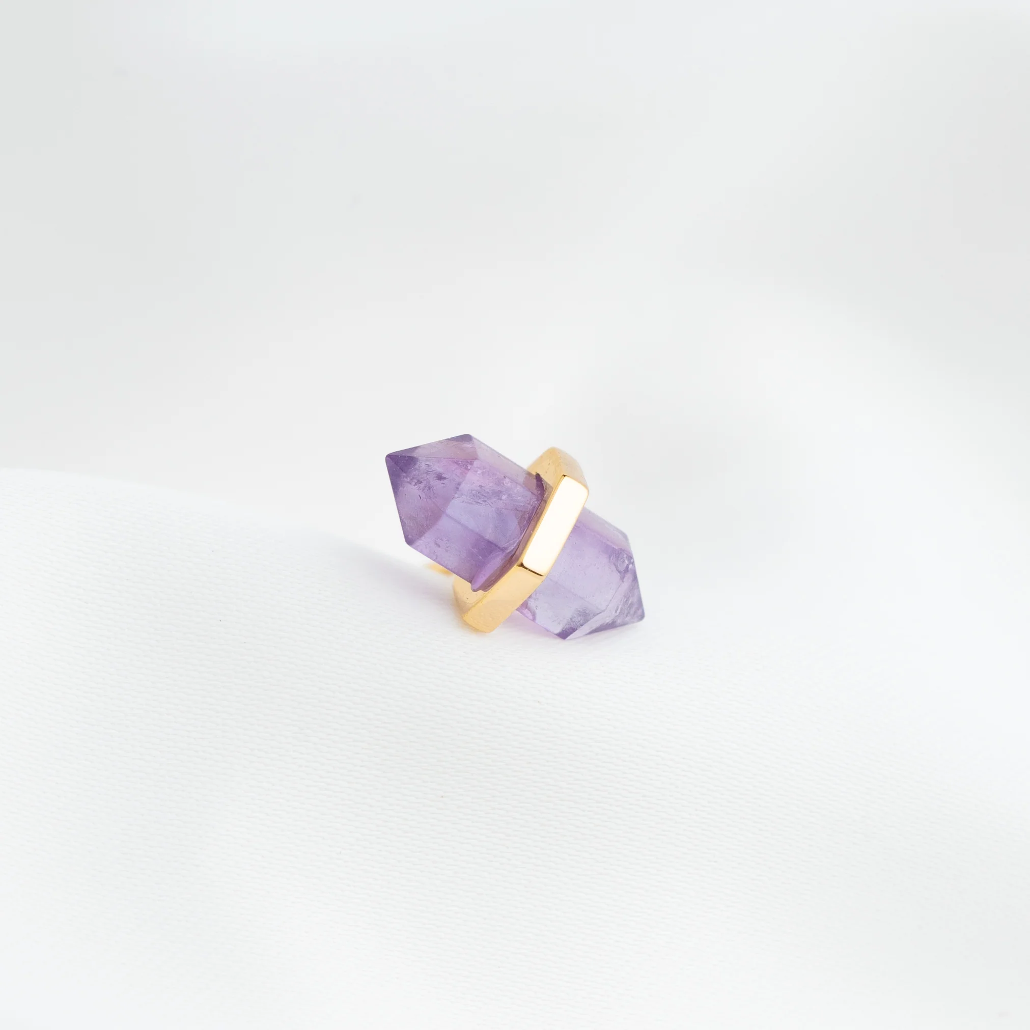 Amethyst Crystal Stud - Image 3