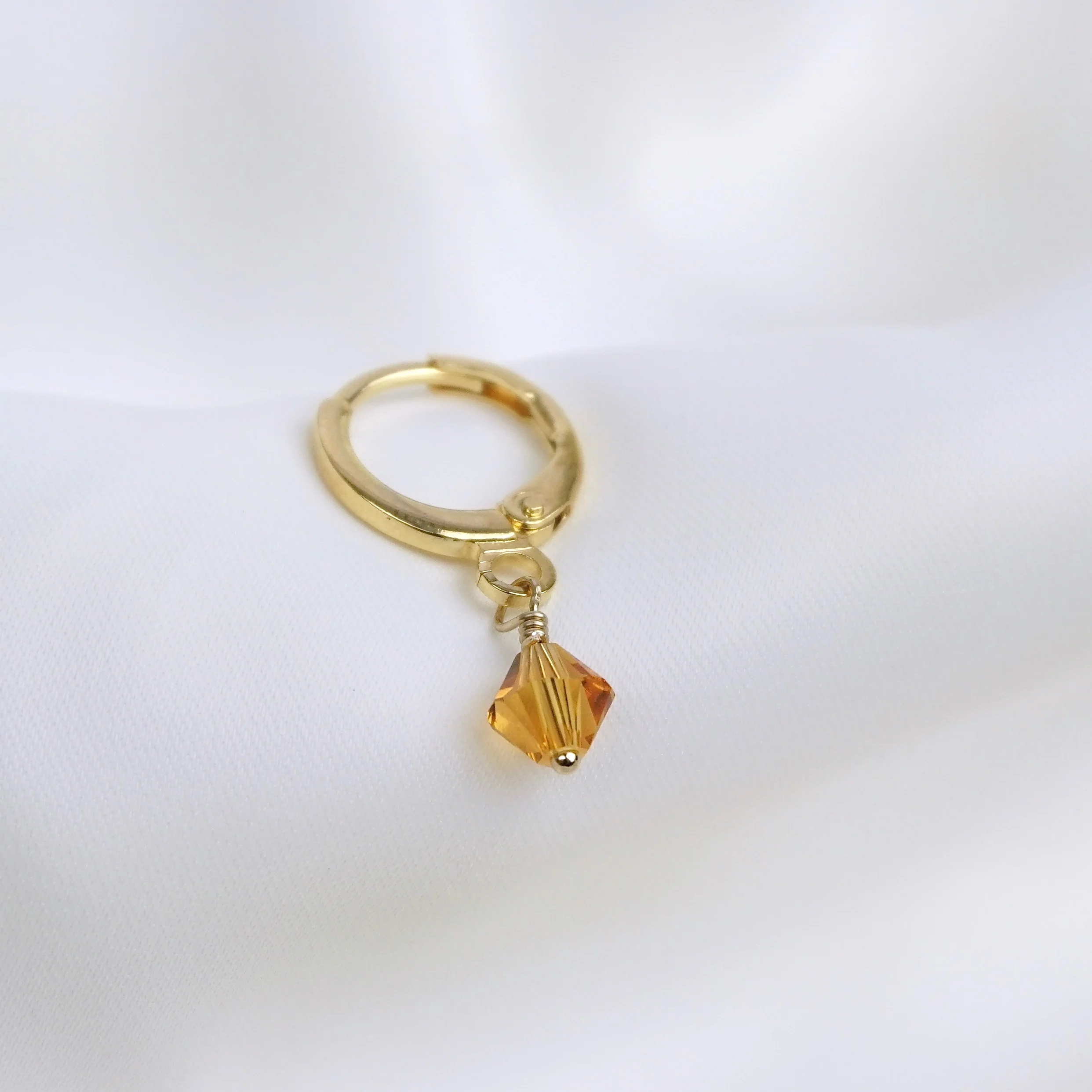 Honey Swarovski Earring - Image 3