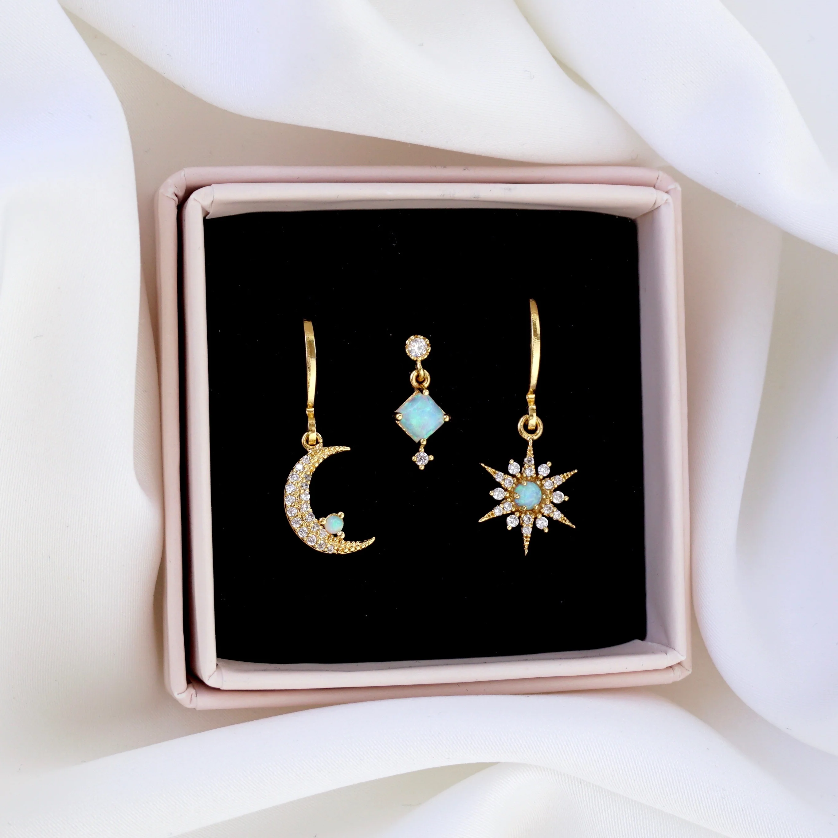 Cubic Opal Earpin - Image 3