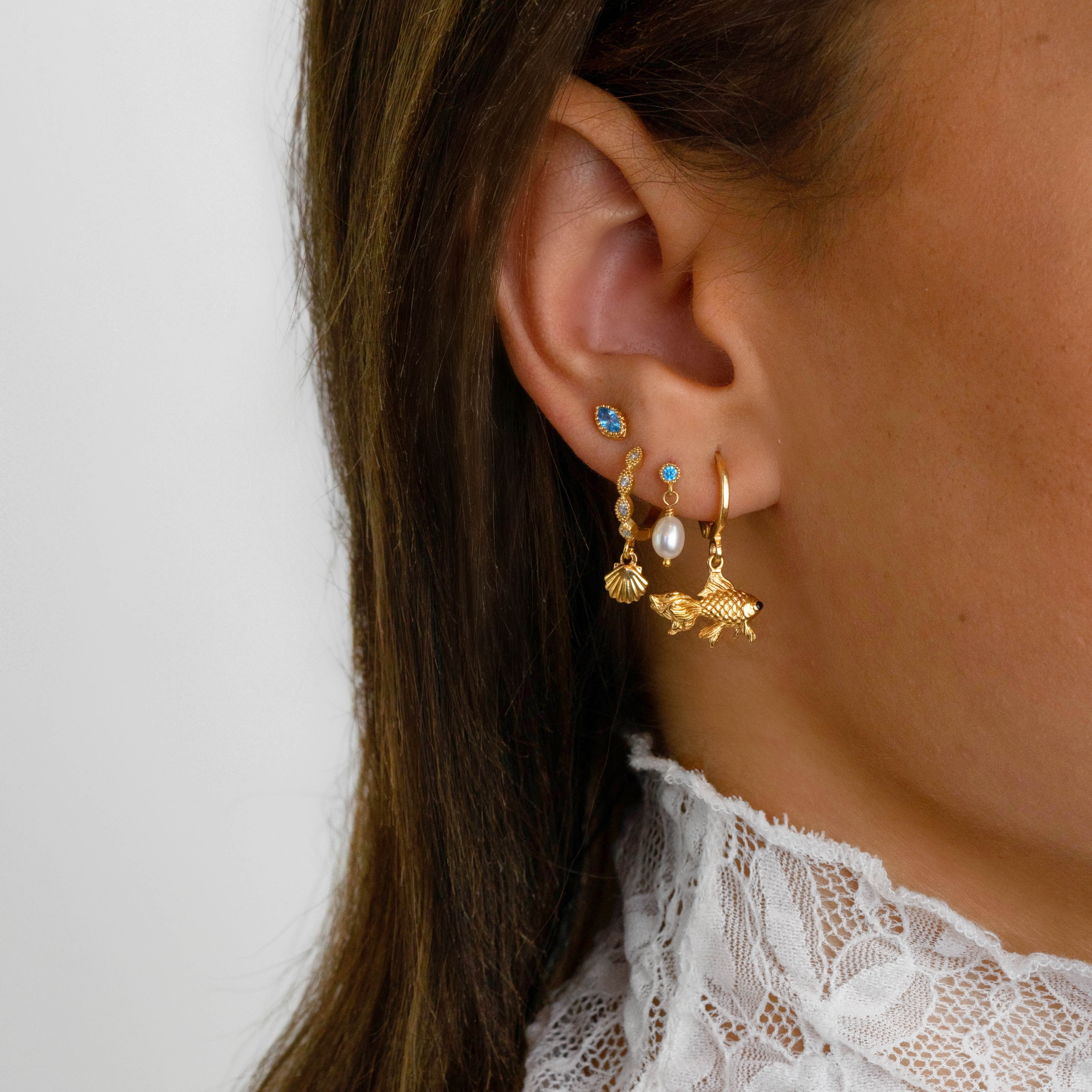 Graceful Fish Earring - Image 2