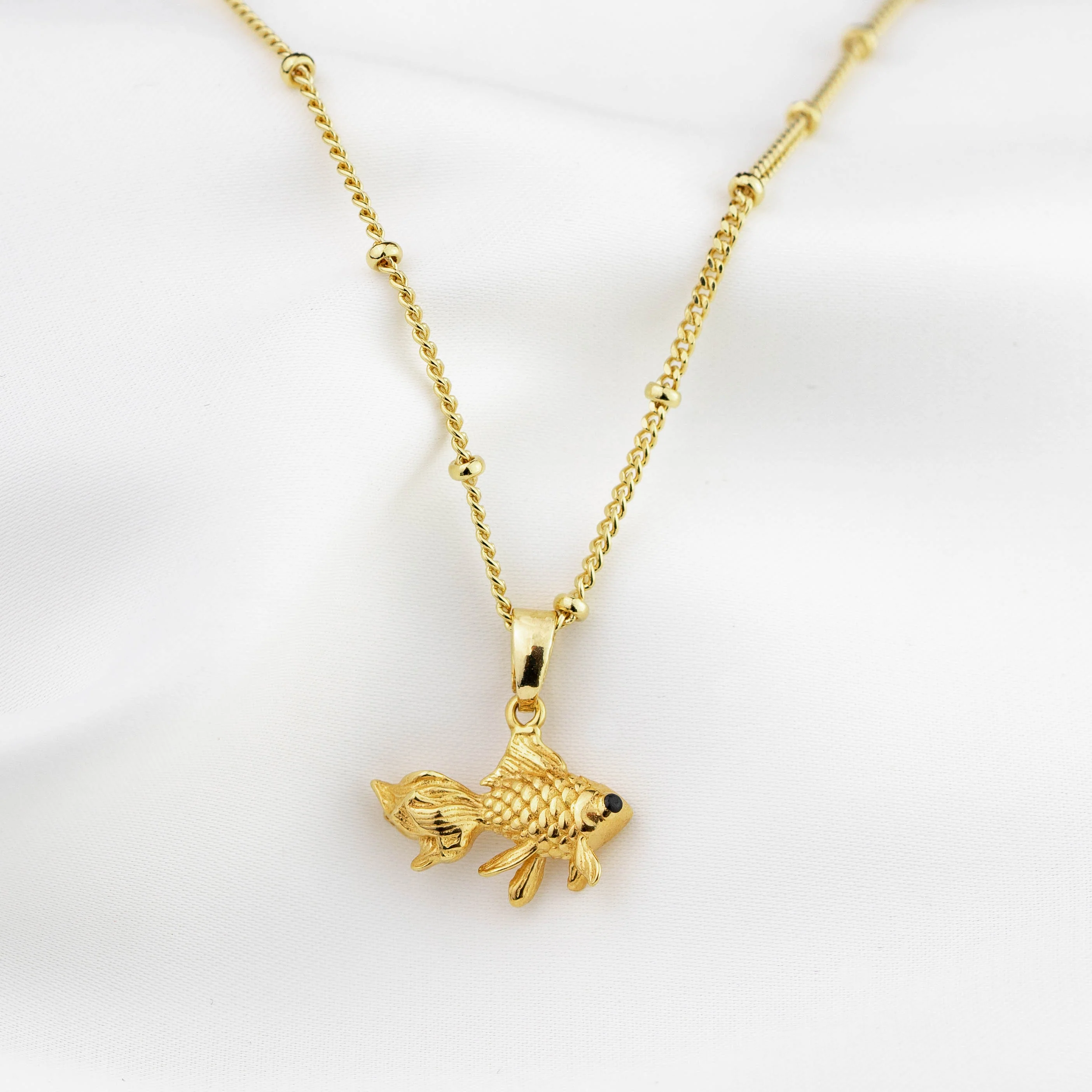 Graceful Fish Necklace