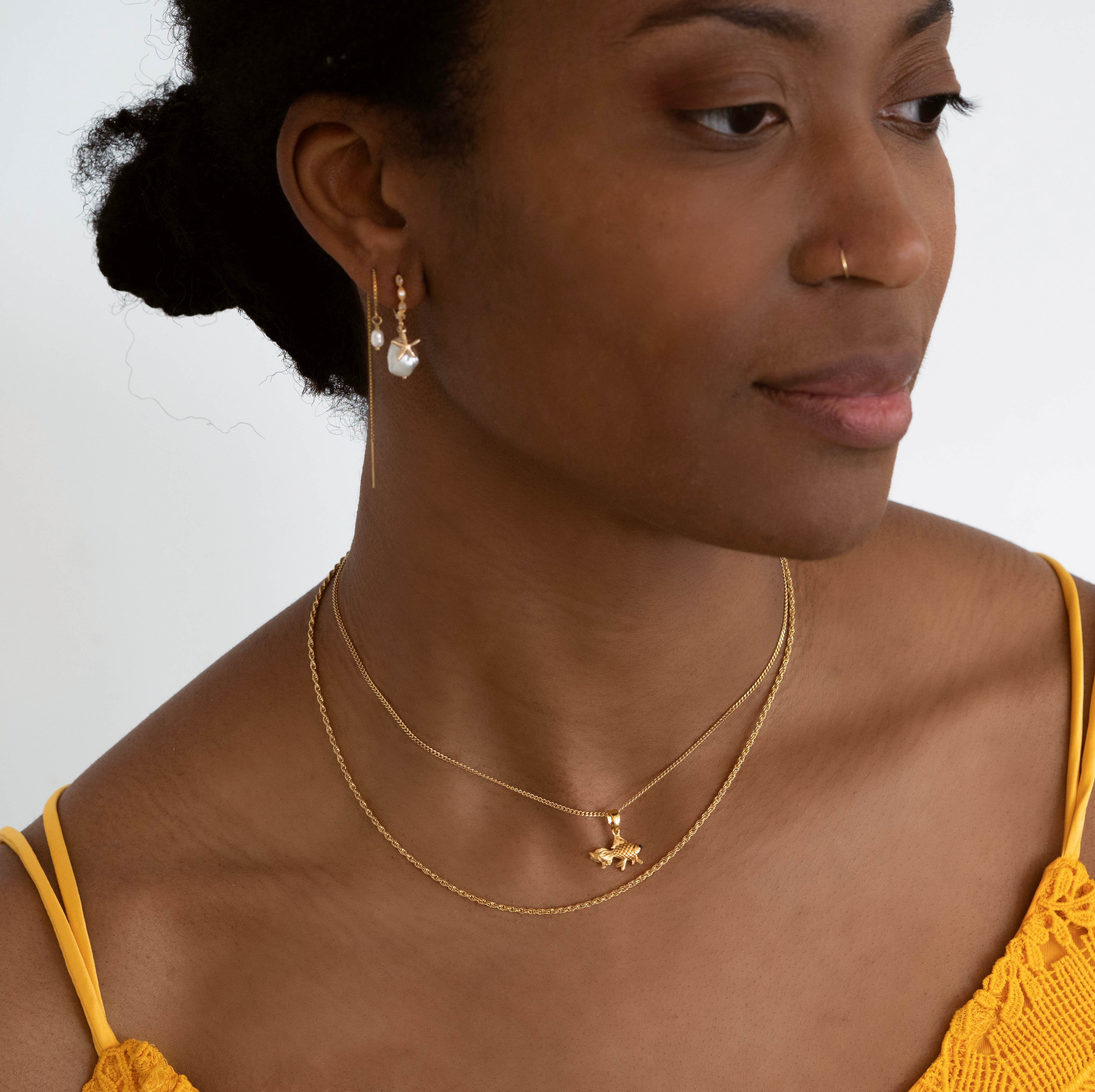 Graceful Fish Necklace - Image 2