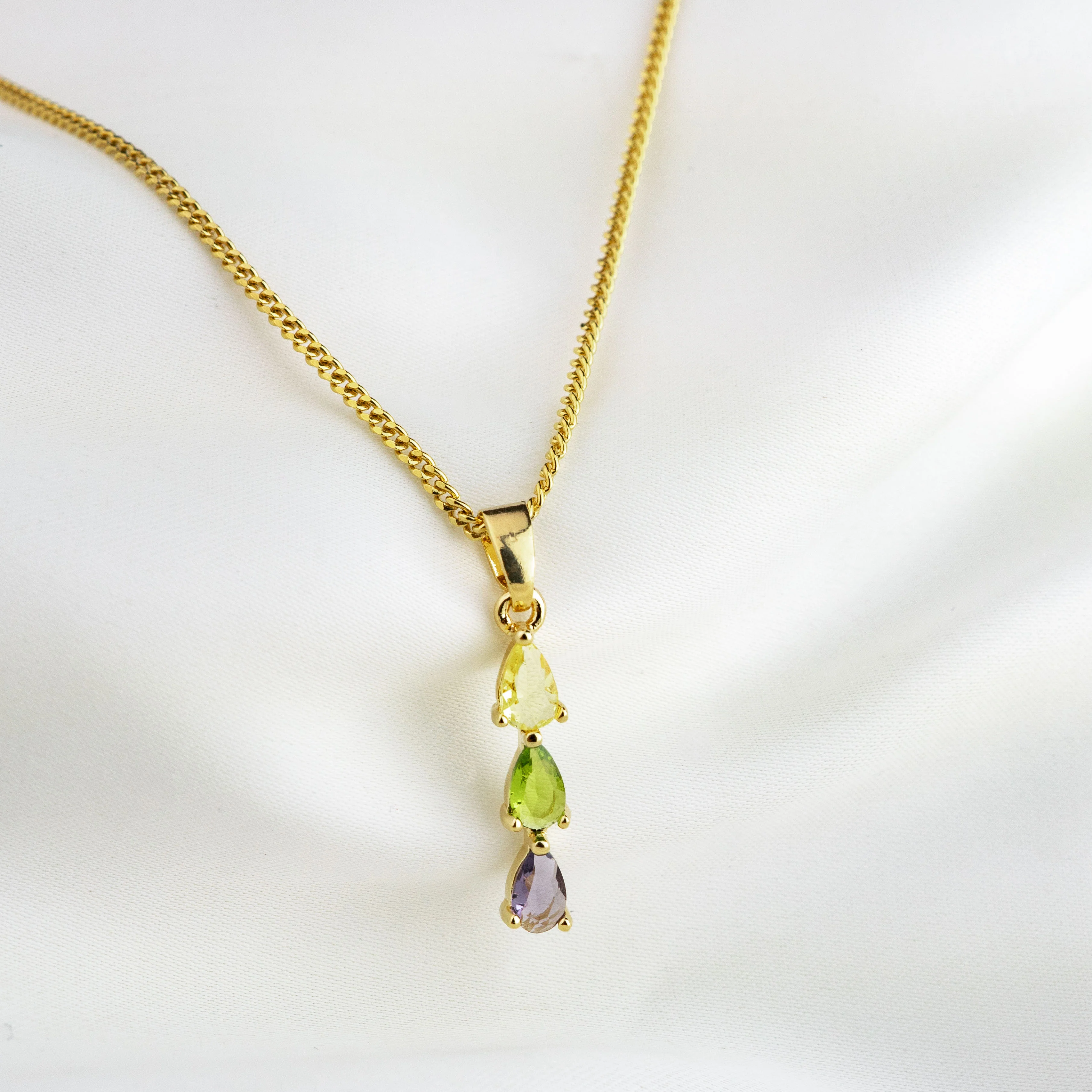 Lavender Field Drop Necklace - Image 3