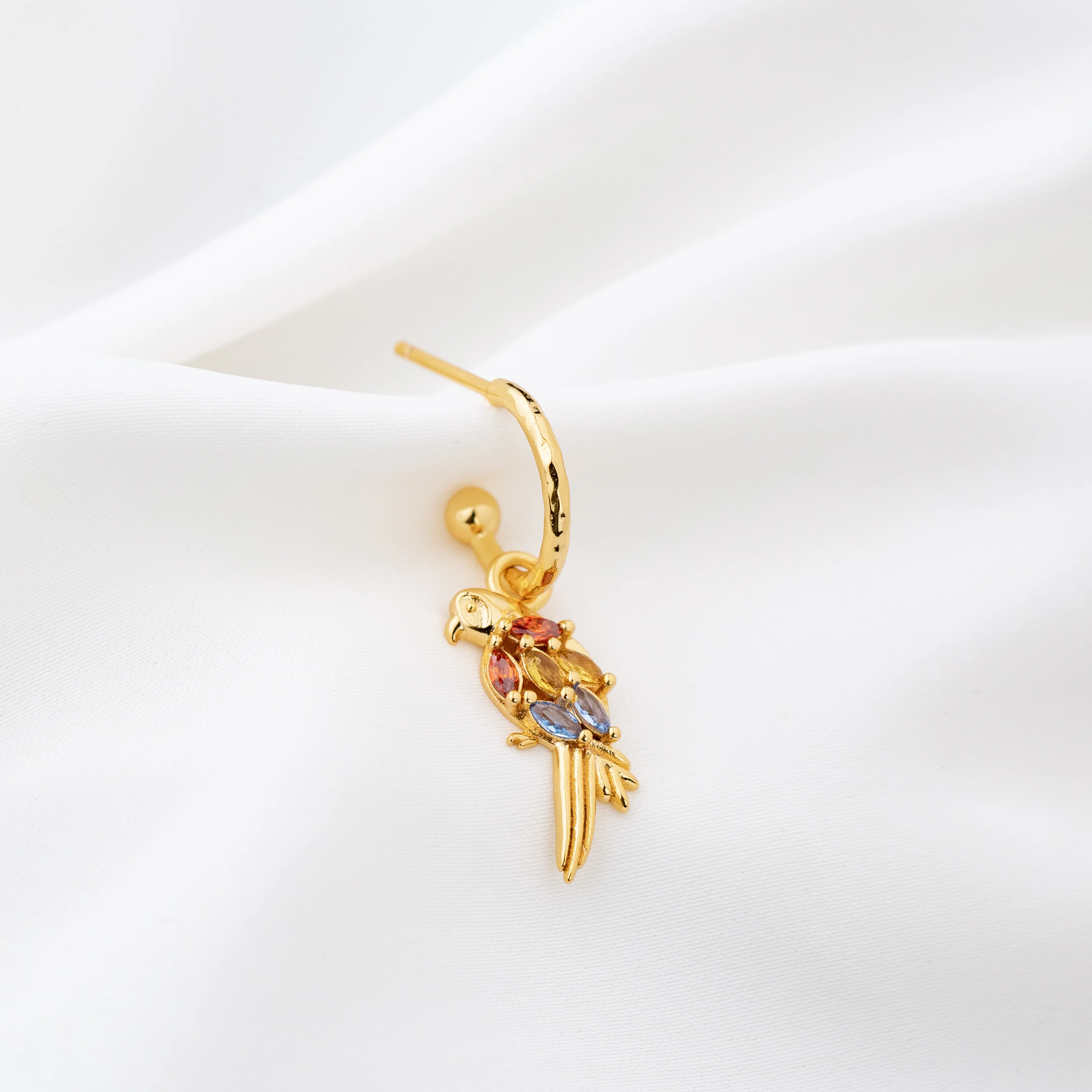 Paradise Parrot Earring