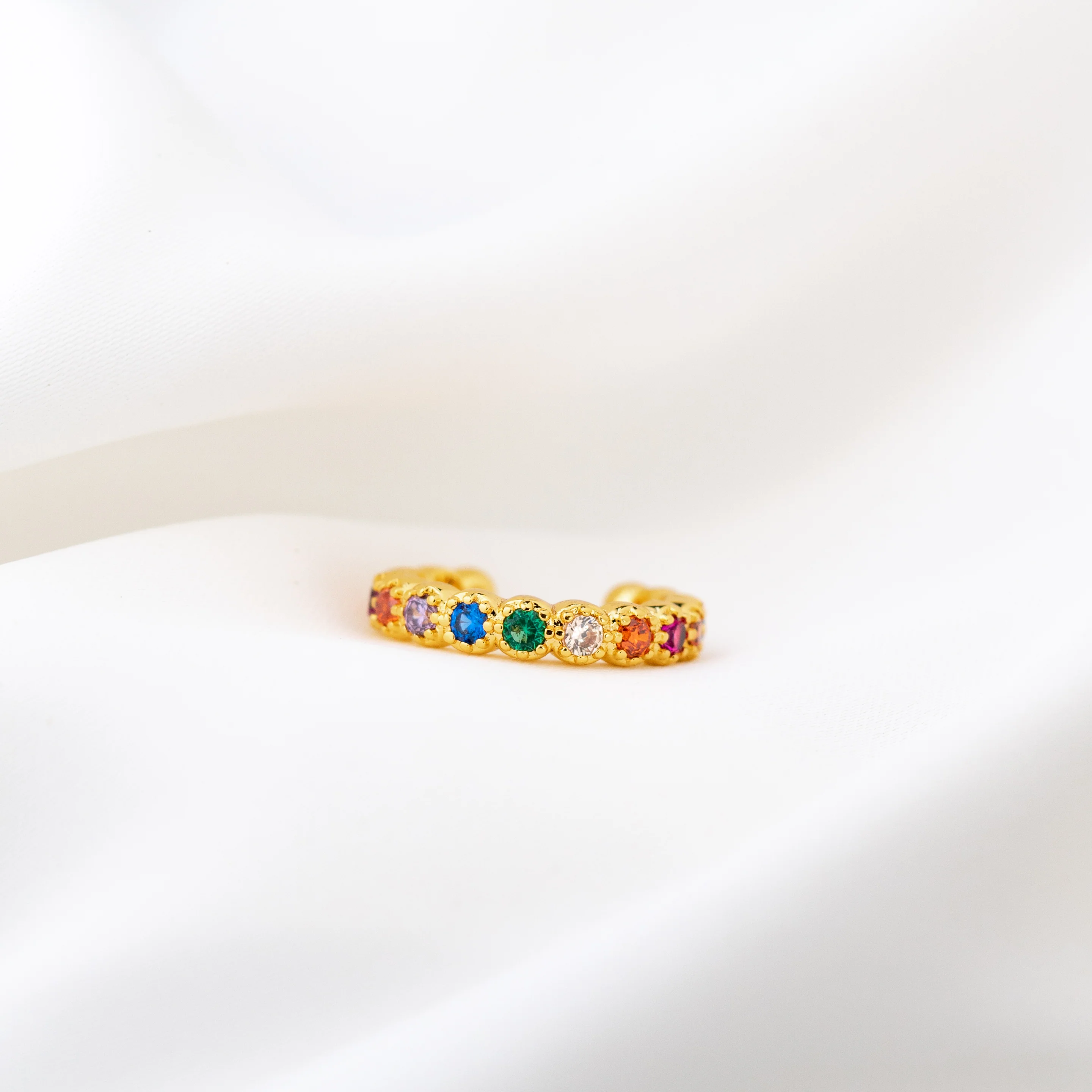 Rainbow Ear Cuff