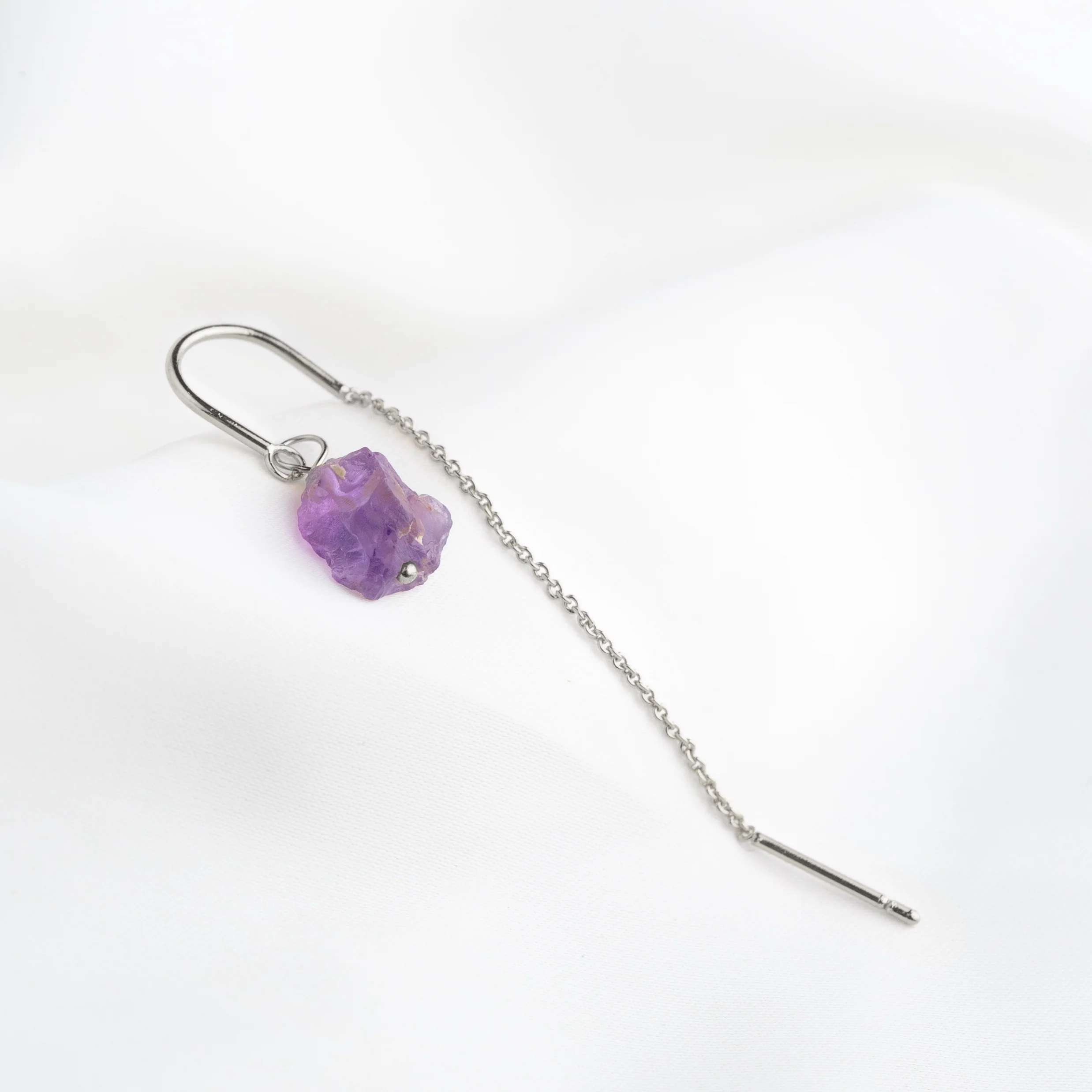 Silver Amethyst Earthread I'm Not Perfect Sale - Image 2