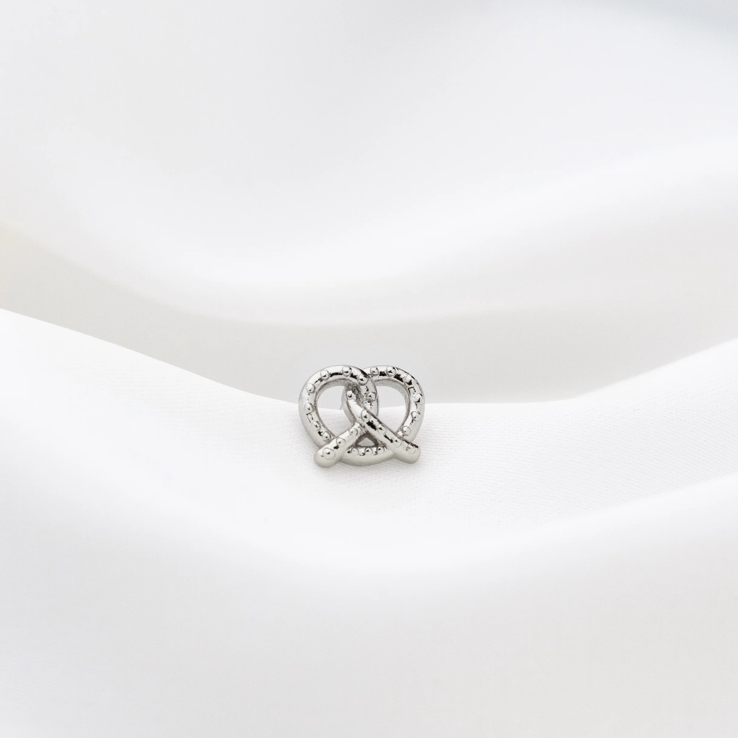 Silver Parisian Bakery Stud Set - Image 3