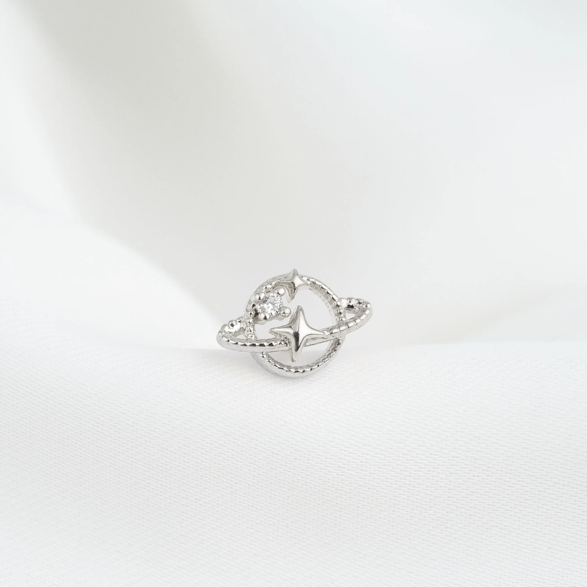 Silver Planet Stud - Image 2