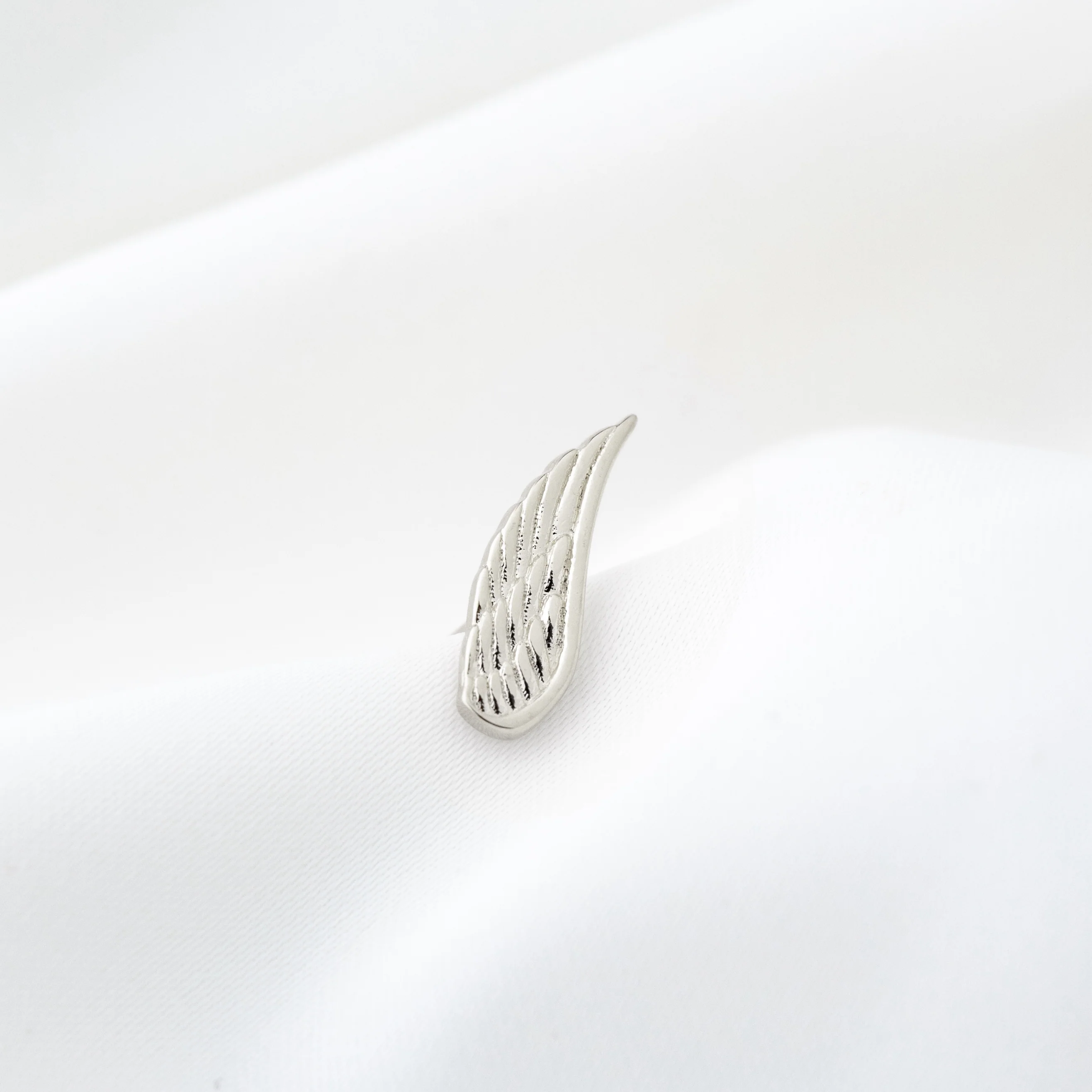 Silver Wing Stud