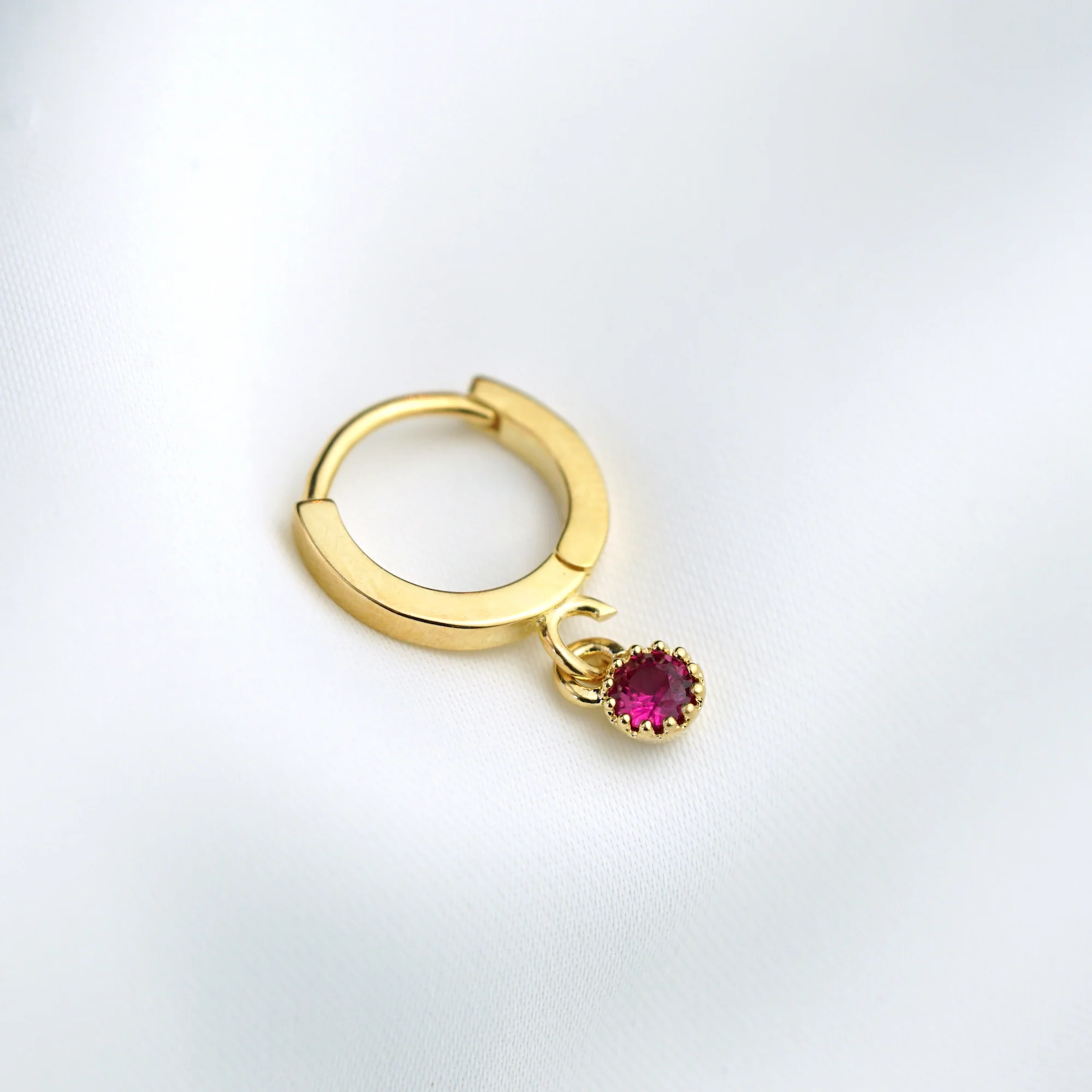Small Birthstone Earring - Image 10