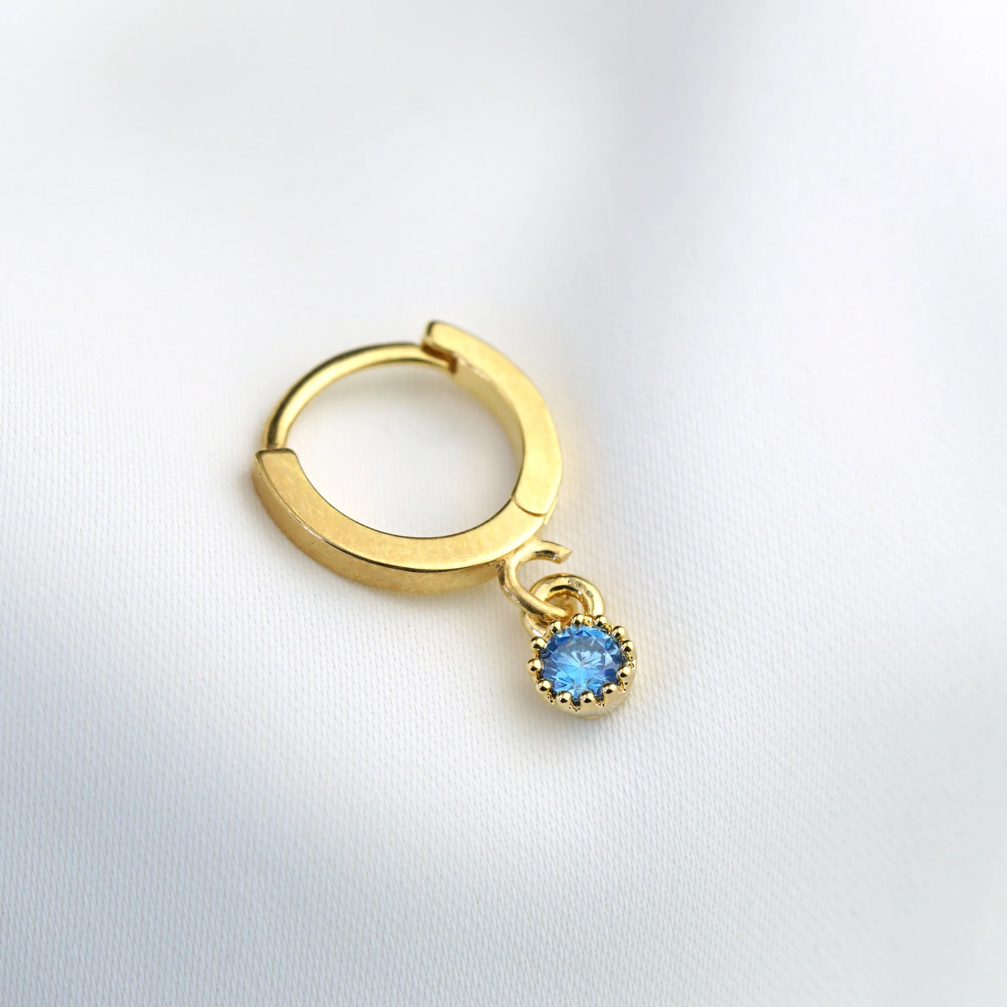 Small Birthstone Earring - Image 15