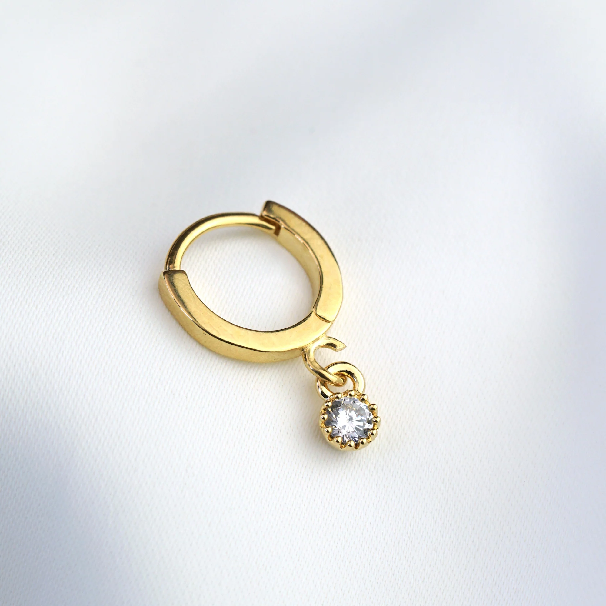 Small Birthstone Earring - Image 7