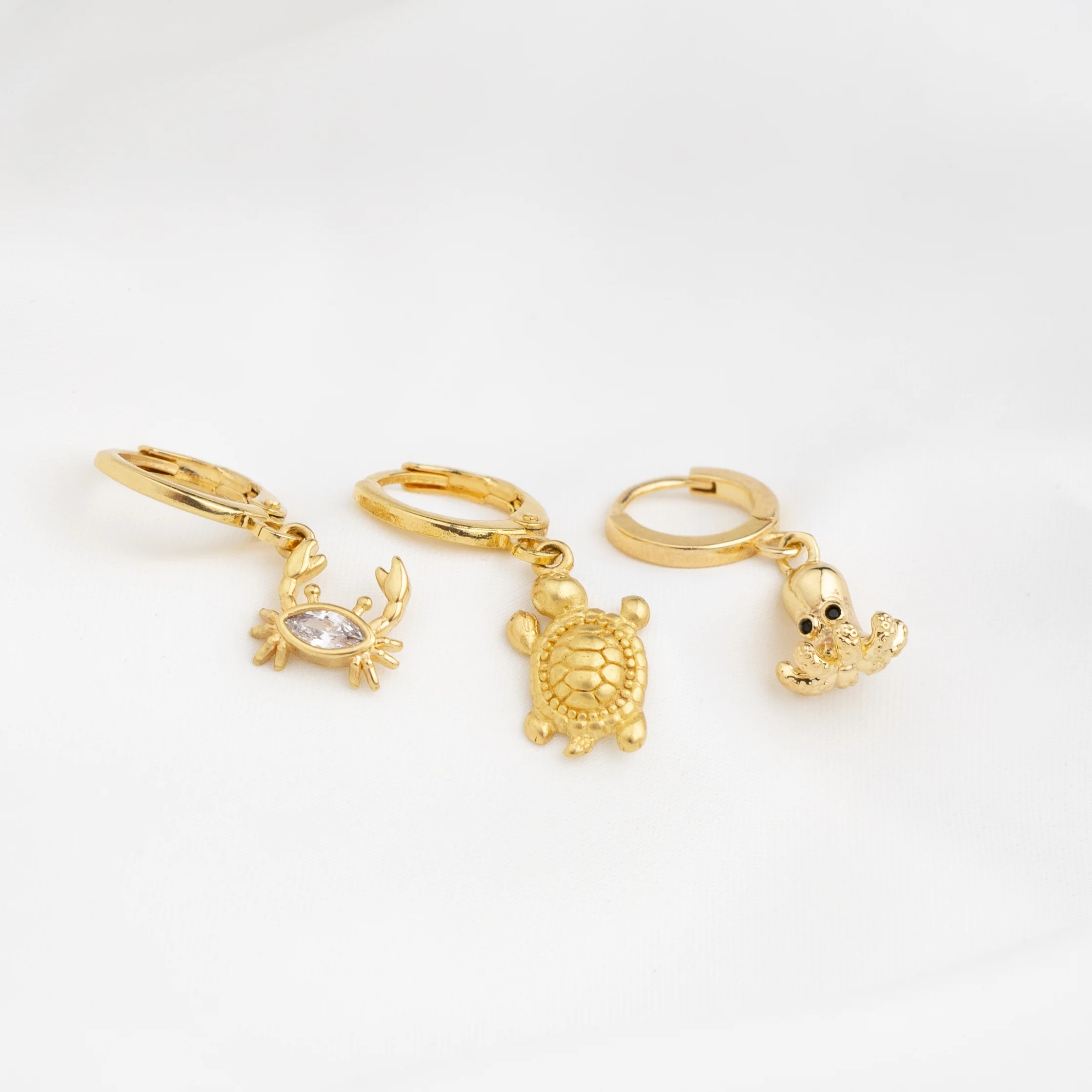Tiny Octopus Earring - Image 3